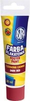 FARBA PLAKATOWA W TUBIE ASTRA CZERWONA CIEMNA