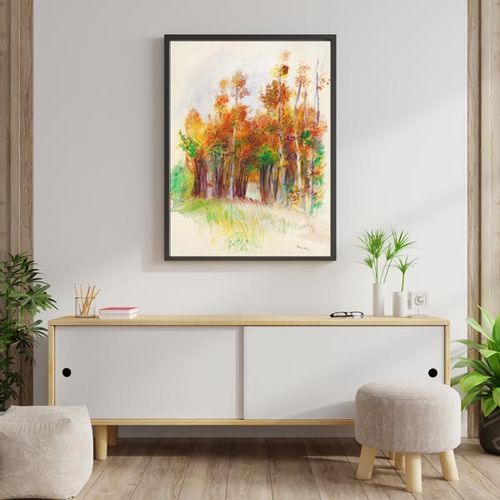 Grove of Trees, Pierre-Auguste Renoir - plakat 60x80 cm na Arena.pl