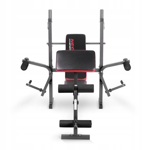 ŁAWKA DO ĆWICZEŃ DO DOMU NA SIŁOWNIE POD SZTANGĘ + MODLITEWNIK NEO-SPORT na Arena.pl