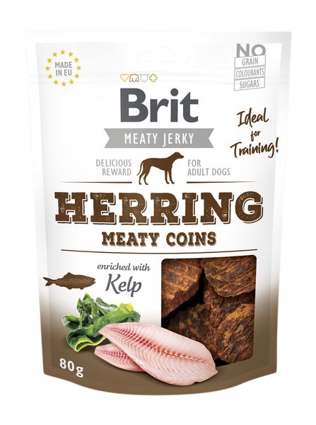 Brit Jerky Snack Herring Meaty Coins 80g zdjęcie 1