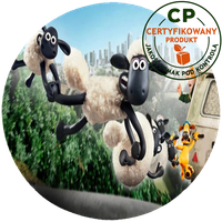 Opłatek na tort Baranek Shaun