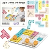 WOOPIE Gra Planszowa Logiczna Kreatywna Układanka Przestrzenna