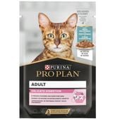 karma mokra dla kota pro plan delicate z rybami 85 g zdrowe jelita kotów