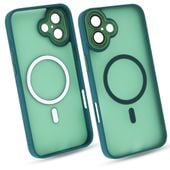 Etui do iPhone 16 PLUS zielony mat MagSafe case plecki pokrowiec ochrona