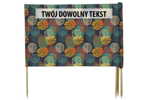 PARAWAN PLAŻOWY Małe drzewa z indywidualnym napisem 5 PANELI 50.5 na Arena.pl