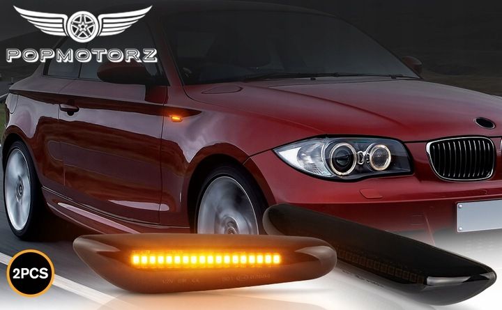 Erken Kierunkowskazy LED dymione migacze BMW E46 E90 E92 E60 E83 E87 E82 zdjęcie 5