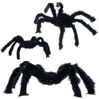 tg53254 pająk dekoracja włochaty straszny halloween duży tarantula