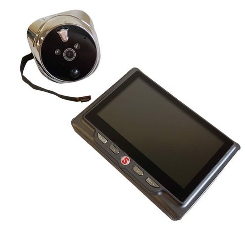 Kamera Wideodomofonowa 3-krotny zoom Ekran LCD na Arena.pl