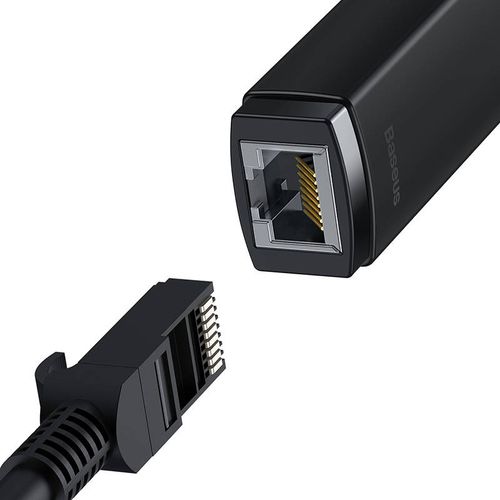 Adapter sieciowy Baseus Lite Series USB do RJ45, 100Mbps (czarny) na Arena.pl