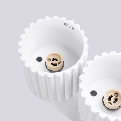 Plafon AURA 2 biały GU10 na Arena.pl