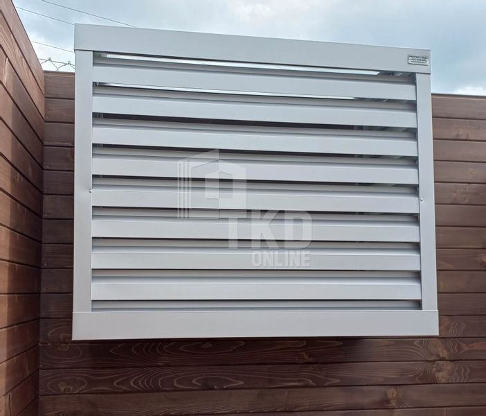 Osłona klimatyzatora - pompy ciepła 70x40x130 cm biały TKD160 zdjęcie 7