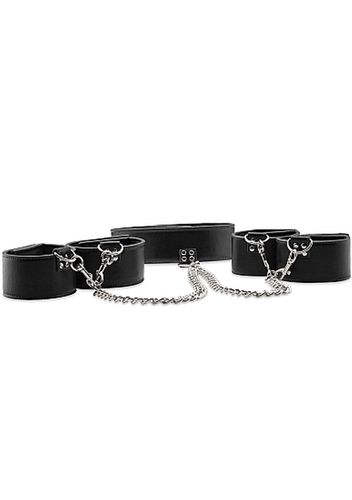 reversible collar / wrist / ankle cuffs - black na Arena.pl