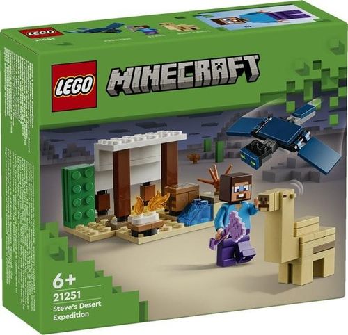 LEGO Minecraft 21251 Pustynna wyprawa Steve'a na Arena.pl