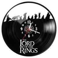 Zegar ścienny z płyty winylowej Wladca Pierscieni 1001.14