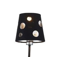 LAMPA ścienna BATLEY 50401108 Candellux abażurowa OPRAWA kinkiet czarny