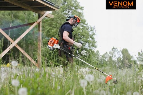 KOSA SPALINOWA VENOM PODKASZARKA SILNIK 3xGŁOWICA 2xTARCZA OLEJ 20W1 na Arena.pl