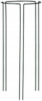PODPORA DO KWIATÓW ROŚLIN OBEJMA METALOWA TRWAŁA 45, 3 SZT - CZARNY