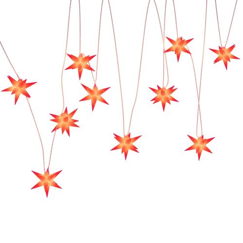 Sznur świecących lampek, 10 LED, czerwone, 10 cm na Arena.pl