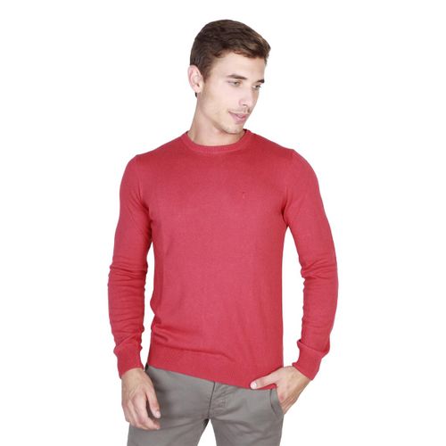 Trussardi sweter męski czerwony L na Arena.pl