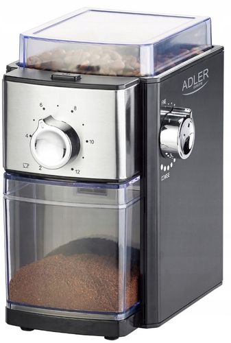 MŁYNEK DO KAWY ŻARNOWY MOCNY XL REGULACJA MIELENIA na Arena.pl