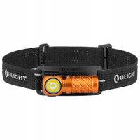 Latarka czołowa i kątowa Olight Perun 3 Mini CW Orange z opaską - 1250 lm