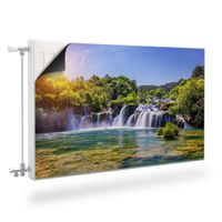 MASKOWNICA Magnetyczna Kaloryfera WODOSPAD Pejzaż Natura 80cm x 60cm