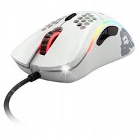 Glorious PC Gaming Race Model D mysz przewodowa optyczna biały mat