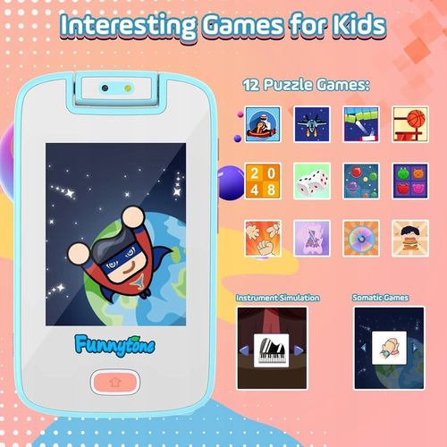 Smartfon Dla Dzieci z Kamerą i Grami - Nauka i Zabawa! na Arena.pl