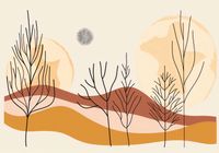 Plakat 100x70cm Wydarta Pustynia