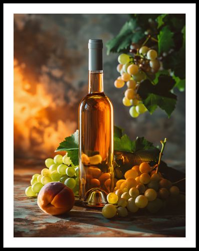 Plakat 50x65cm Bursztynowe Wino na Arena.pl