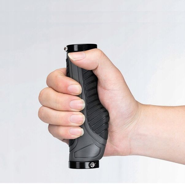 Gripy kierownicy ROCKBROS BT1802GR chwyty rowerowe zdjęcie 4