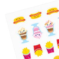 Mini Naklejki Itsy Bitsy - Fast Food