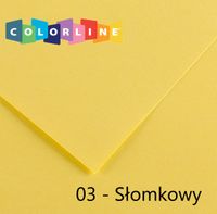 karton colorline 50x65 150g (10) 03-słomkowy 0023