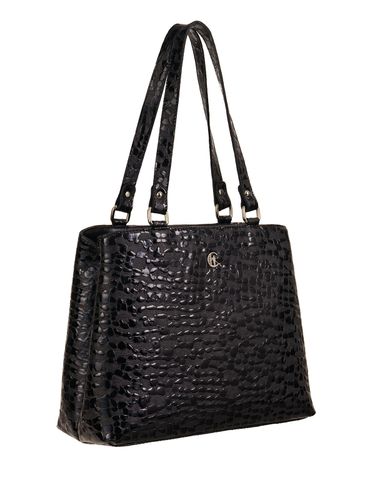 Elegancka skórzana torebka damska Canaletto – unikalna faktura przypominająca krople TD905s258 na Arena.pl