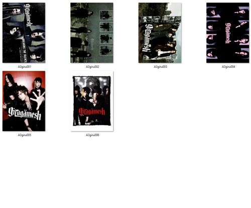 Plakat A3 Girugamesh DO WYBORU na Arena.pl