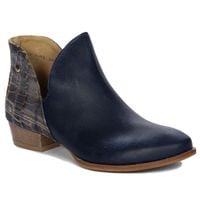 Maciejka 04091-54 botki kowbojki damskie płaski obcas granatowe r.39