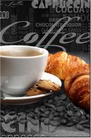 80CM 120 OBRAZ CZARNA KAWA ŚCIENNY