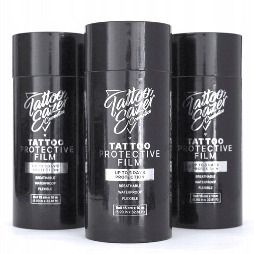 folia opatrunek Tattoo Eazer 15 cm x 10 m Second Skin na Arena.pl