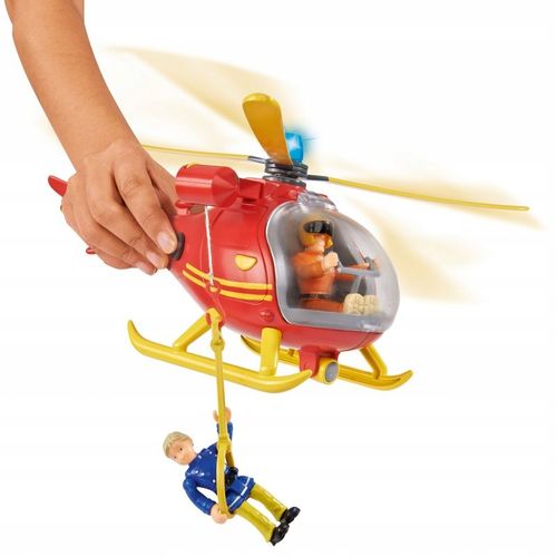 SIMBA HELIKOPTER RATUNKOWY STRAŻAK SAM + FIGURKA na Arena.pl