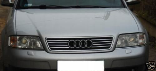 AUDI A6 C5 - LISTWY CHROMOWANE Tuning GRILL CHROM na Arena.pl