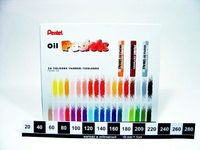 BNK DO081 Kredki PASTELE OLEJNE 36 SZT PENTEL