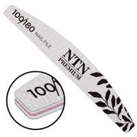 Pilnik do paznokci łódka zebra 100/180 NTN Premium pakiet 10 szt