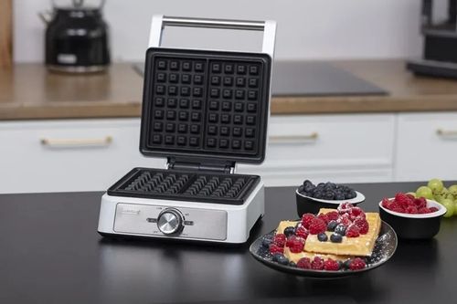 Gofrownica mocna srebrna 2 gofry MPM MGO-41 1600W na Arena.pl