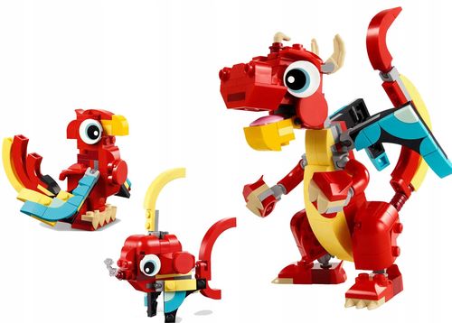31145 - LEGO Creator - Czerwony smok na Arena.pl