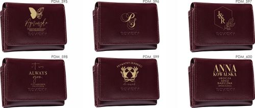 Damski portfel dla babci Portfele z grawerem TWÓJ TEKST personalizowany na Arena.pl