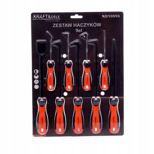 zestaw haczyków 9el. kd10959 na Arena.pl