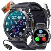 SMARTWATCH MĘSKI WENOM K56 PRO 360x360 ROZMOWY MENU PL WODOODPORNY SPORTOWY