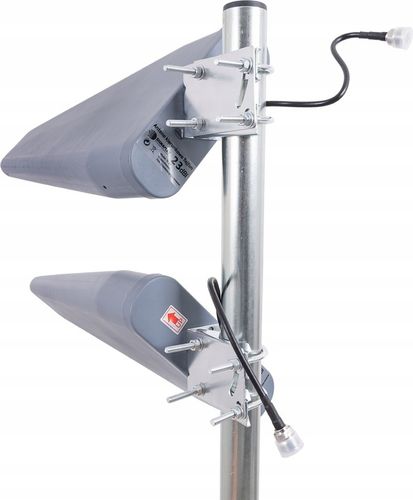 ANTENA DUAL DO ROUTERA WZMACNIACZA TELEFONU INTERNETU GSM LTE 3G 4G 2x10m na Arena.pl