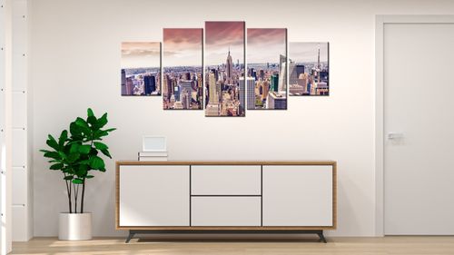 Obraz Drukowany 150X70 Drapacze Chmur W Ny na Arena.pl