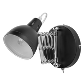 Lampa ścienna czarna HARRINGTON